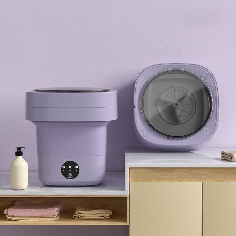 Mini Foldable Portable Washing Machine – 5kg Capacity, Compact & Powerful for Small Spaces, RVs & Travel