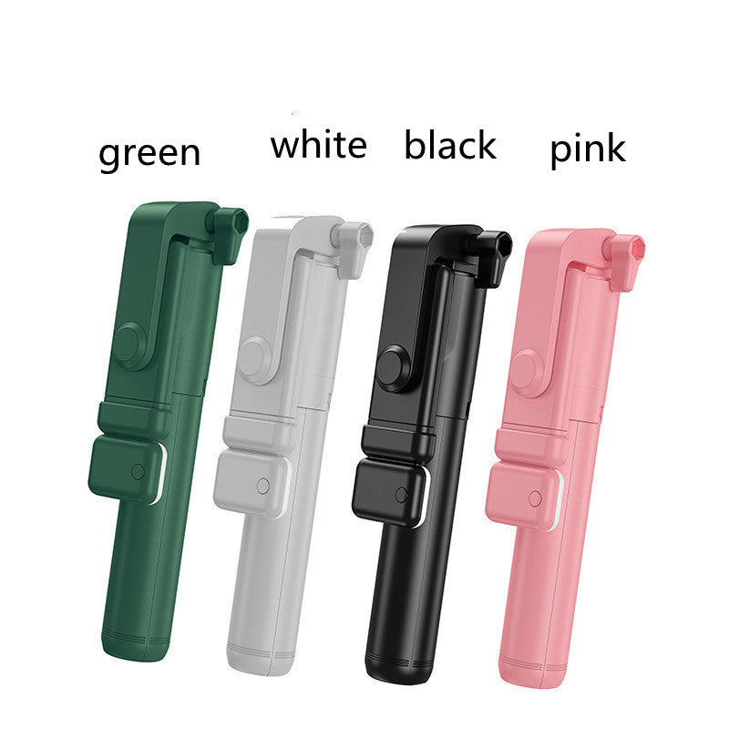 360° Rotating Bluetooth Selfie Stick with Fill Light | Tripod & Phone Holder Compatible with iPhone & Android