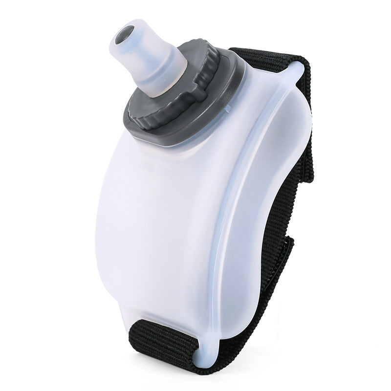 Portable Wrist Water Bottle – Hands-Free Sports Bottle for Running, Cycling, and Fitness (200ml)