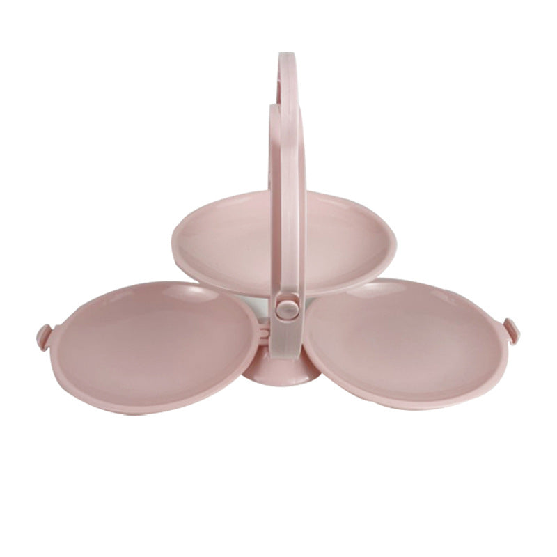 Creative Foldable Smile Candy Tray – Modern Minimalist Fruit Plate