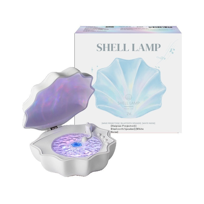 Wireless Bluetooth Mini Shell Light Stereo Speaker - Portable, Colorful LED Light, Perfect for Desktop, Outdoor, & Home Use