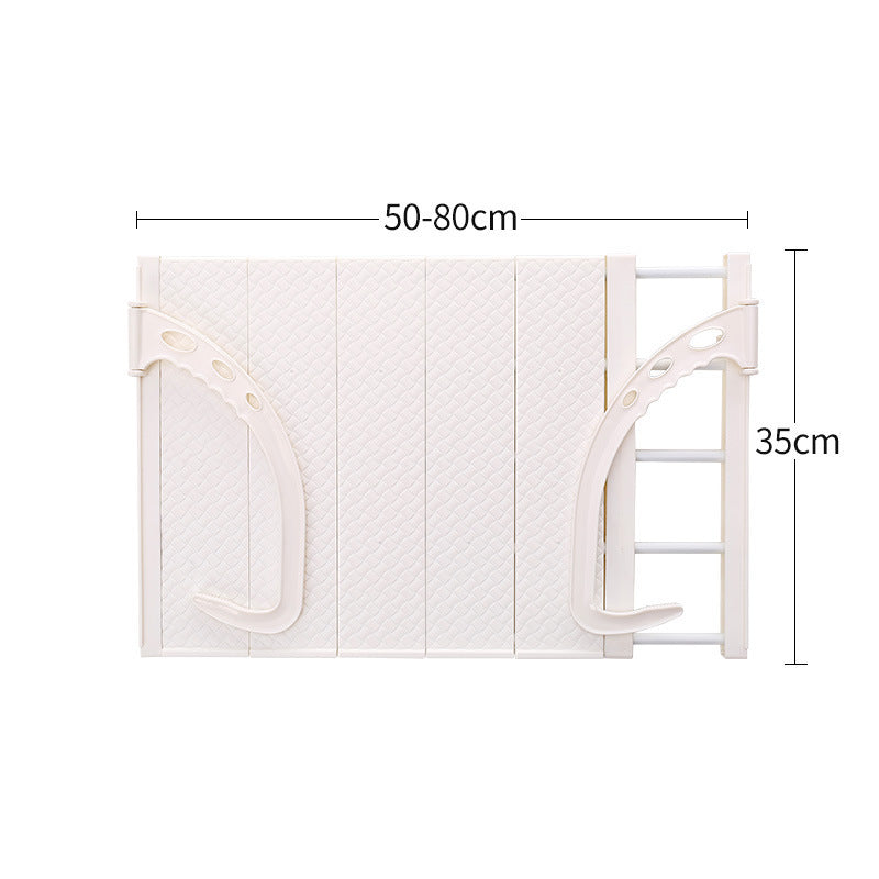 Adjustable Hanging Window Sill Drying Rack – Telescopic Clothes Dryer for Indoor & Outdoor Use (Holds Up to 20kg)