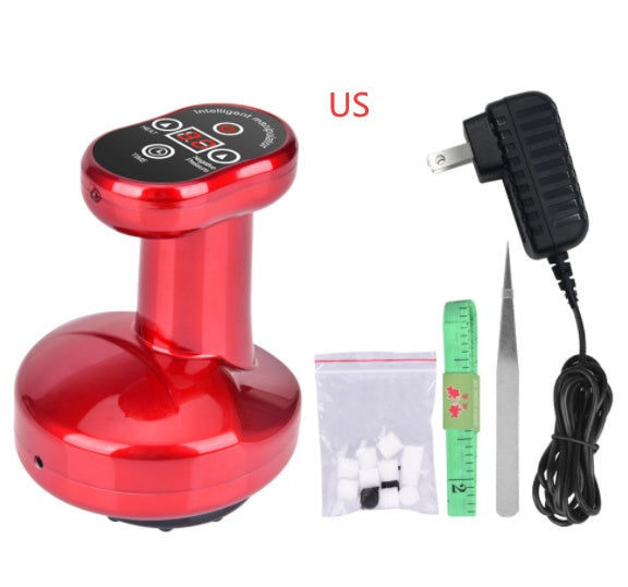 Wireless Gua Sha Cupping Therapy Massager – 6-Speed Vacuum Suction, Magnetic & Negative Pressure Massage Device