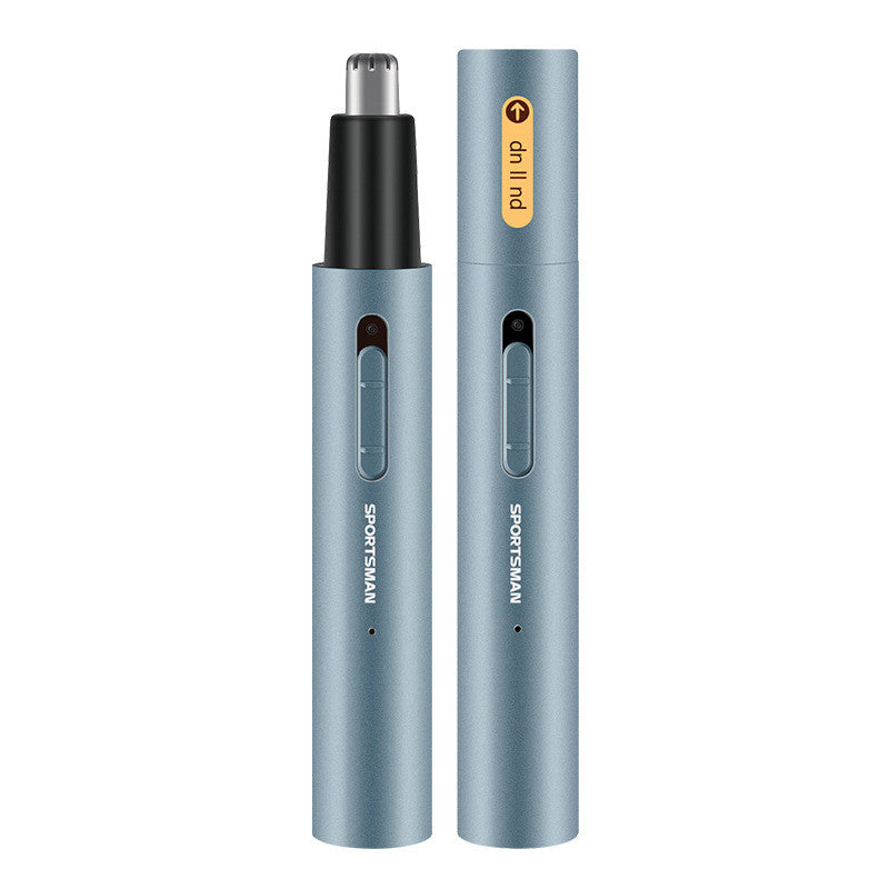 USB Electric Nose Hair Trimmer | Portable Eyebrow & Nose Hair Removal Device