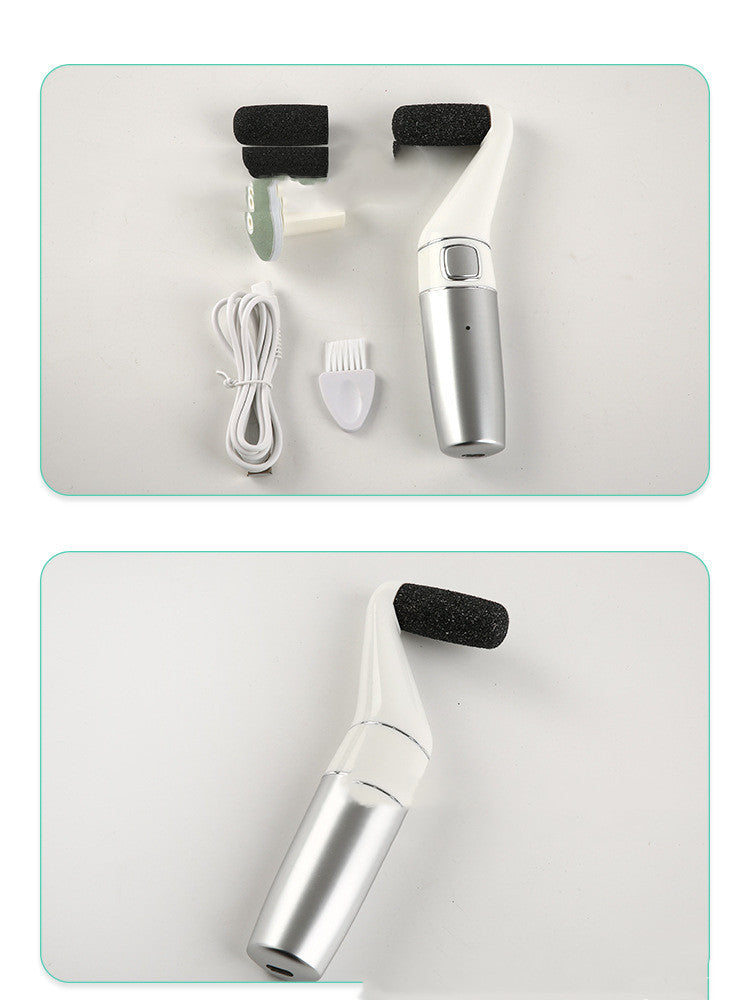 USB Rechargeable Electric Foot File – Callus Remover & Pedicure Tool for Dead Skin and Nail Care