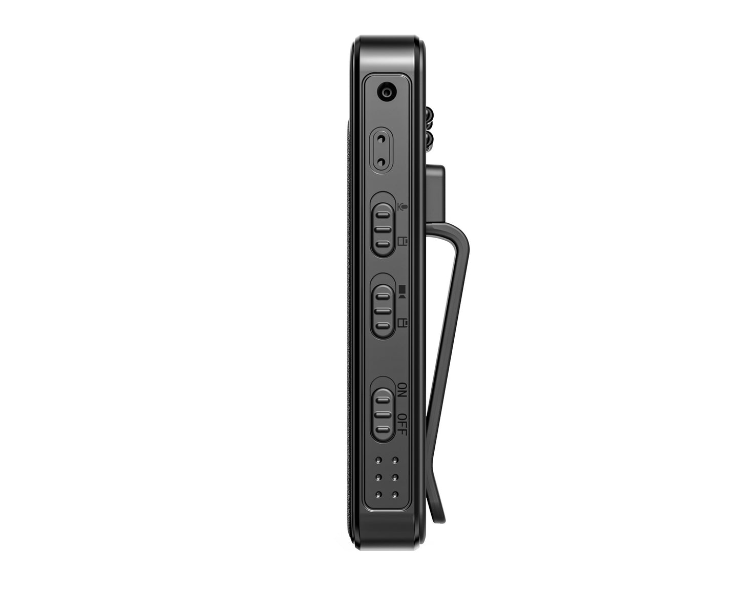Portable Audio & Video Recorder - Compact Outdoor Pocket Meeting Recorder, Action Camcorder, Black