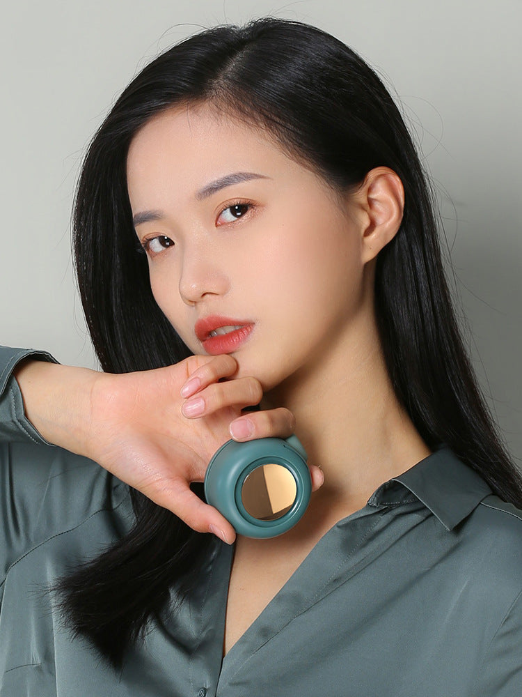 Pocket Cyclone Mini Fan – Compact, Portable, Leafless Fan with 3 Speeds, 900mAh Battery & USB Charging