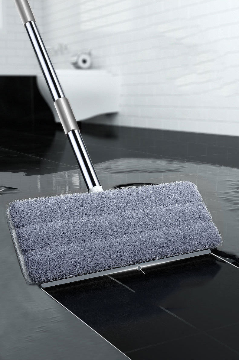360° Rotating Floor Mop and Bucket Set – Durable Aluminum Alloy Rod, Flat Mop with Superfine Microfiber Cloths
