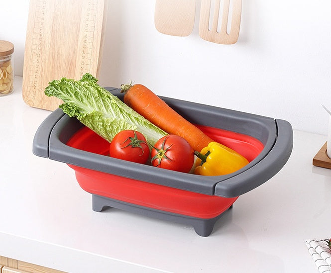 Foldable Water Basin with Drain – Portable, Durable & Leak-Resistant