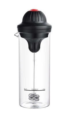 Electric Milk Frother for Coffee and Latte | Modern Handheld Beverage Mixer