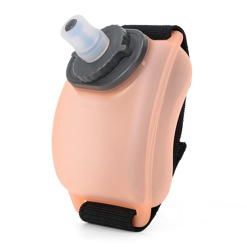 Portable Wrist Water Bottle – Hands-Free Sports Bottle for Running, Cycling, and Fitness (200ml)