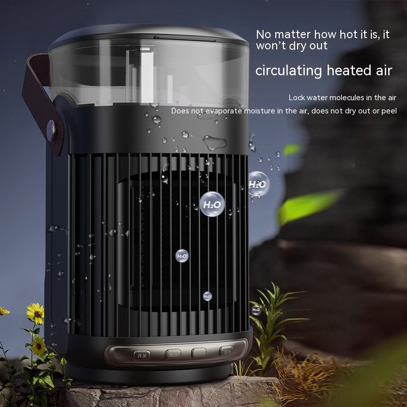 2-in-1 high-power portable heater and humidifier ideal for home and office comfort, compact and efficient warm air blower for dry air relief, winter heating solution | Everything Amazing Shop