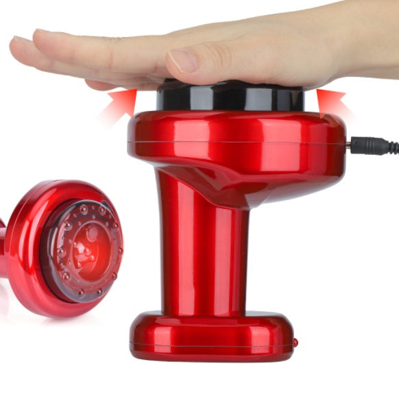 Wireless Gua Sha Cupping Therapy Massager – 6-Speed Vacuum Suction, Magnetic & Negative Pressure Massage Device