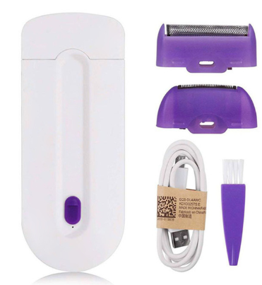 Electric Hair Removal Laser Shaver | Pain-Free, Instant Hair Remover for All Skin Types