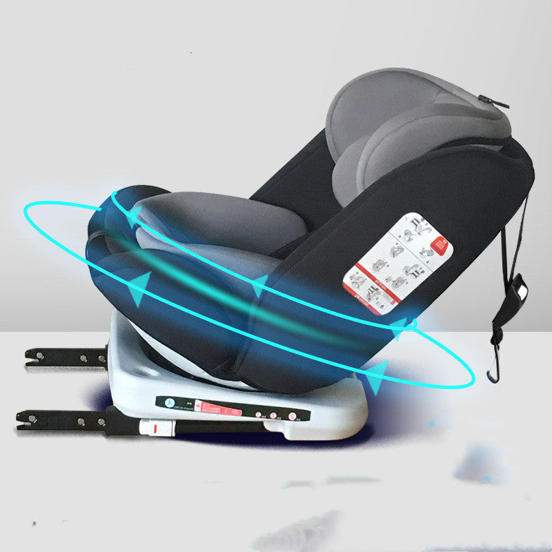 360° Child Safety Seat | Portable ISOFIX Car Seat for 0-12 Years (0-36kg)