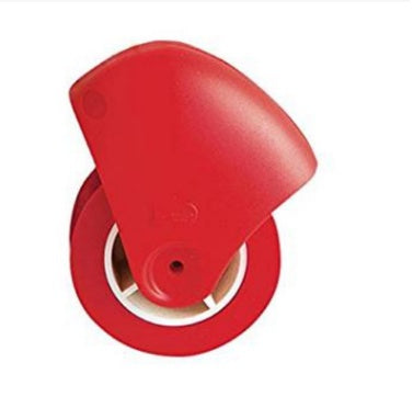 Pastry Lattice Dough Cutter – Plastic Roller Wheel for Pizza, Pies & Quiches (Red & White)