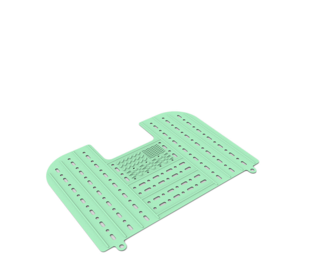 Multifunctional Foldable Silica Gel Sink Pad for Kitchen & Bathroom – Non-Slip & Easy to Clean