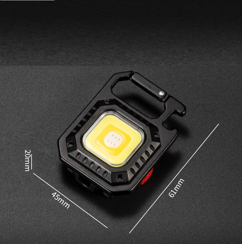 Mini Multifunctional Keychain Light – Outdoor Portable 30W LED with Bottle Opener and Emergency To