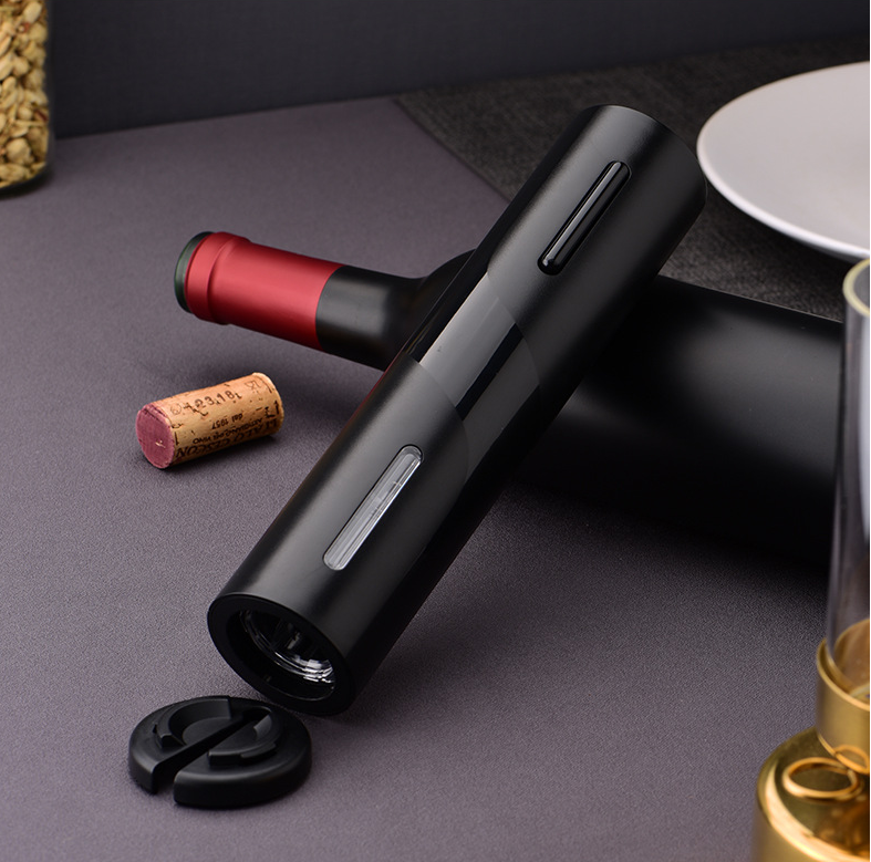 Five-in-One Electric Bottle Opener Set – Red Wine Decanter, Vacuum Stopper, and More | Perfect Business Gift, Wedding, and Housewarming Present