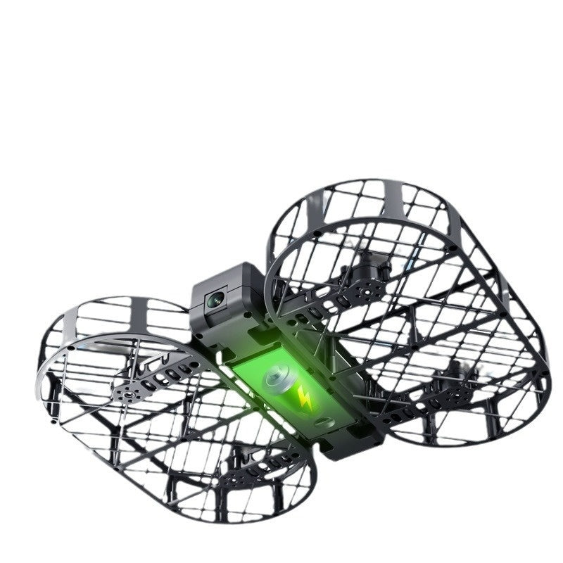 V38 Foldable UAV Drone with Mesh Enclosure | Portable & Durable Aerial Photography Drone