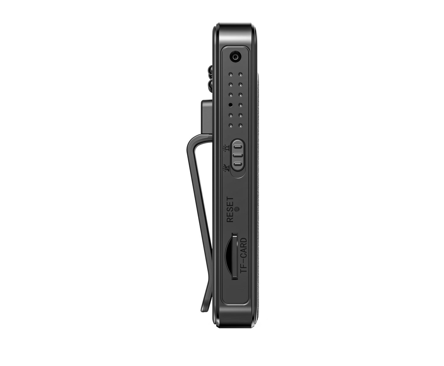 Portable Audio & Video Recorder - Compact Outdoor Pocket Meeting Recorder, Action Camcorder, Black