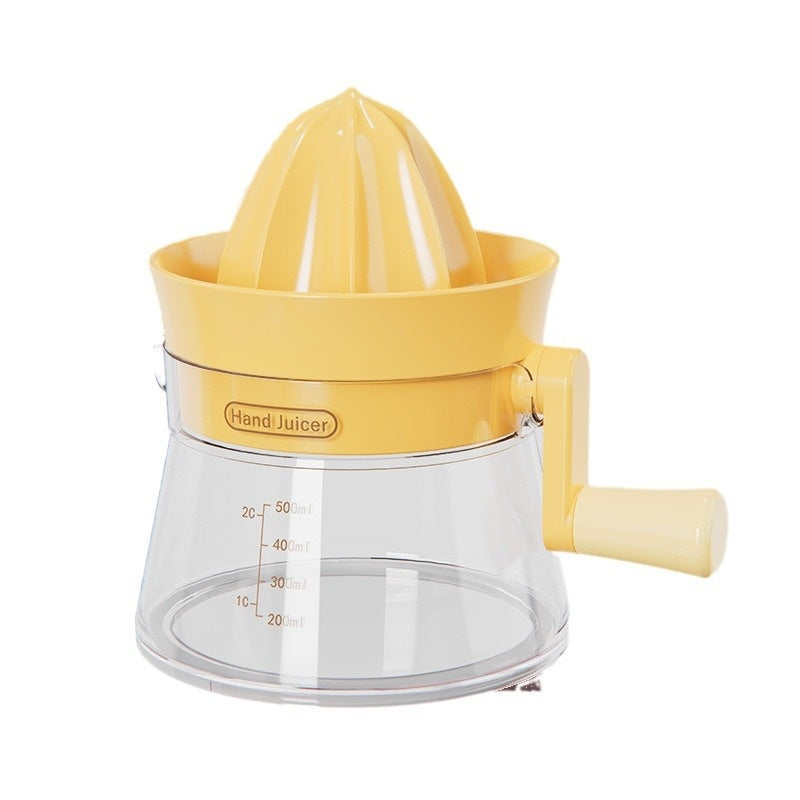 Compact Manual Juicer - Multi-Functional Kitchen Gadget for Fresh Juice