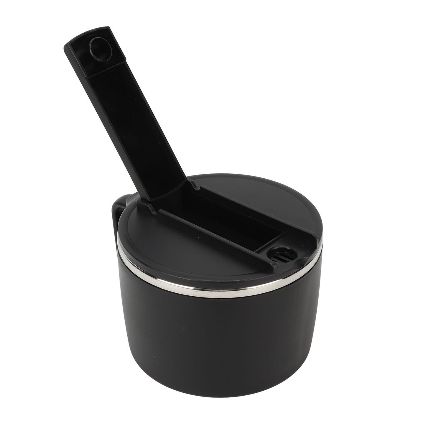 Noodle Bowl with Chopsticks & Spork – 1200ml Stainless Steel Ramen Cooker Bowl with Lid, Portable & Anti-Scalding, Perfect for Office & Home