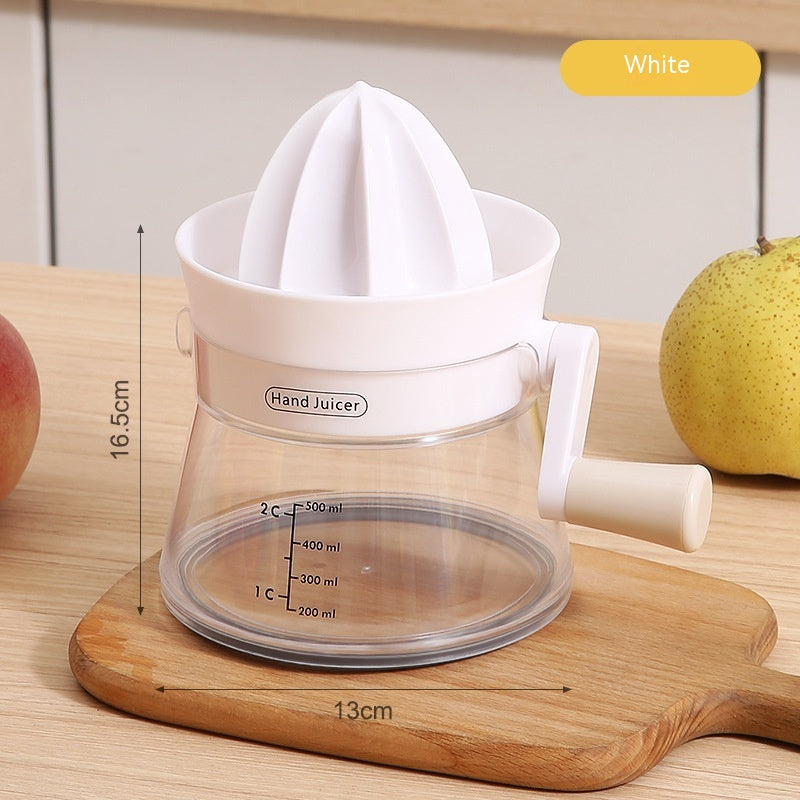 Compact Manual Juicer - Multi-Functional Kitchen Gadget for Fresh Juice