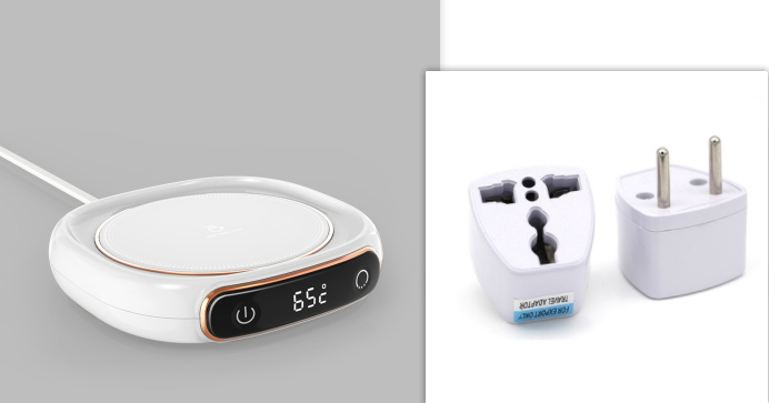 Smart Coffee Mug Warmer | Desktop Heating Pad with USB Power Supply