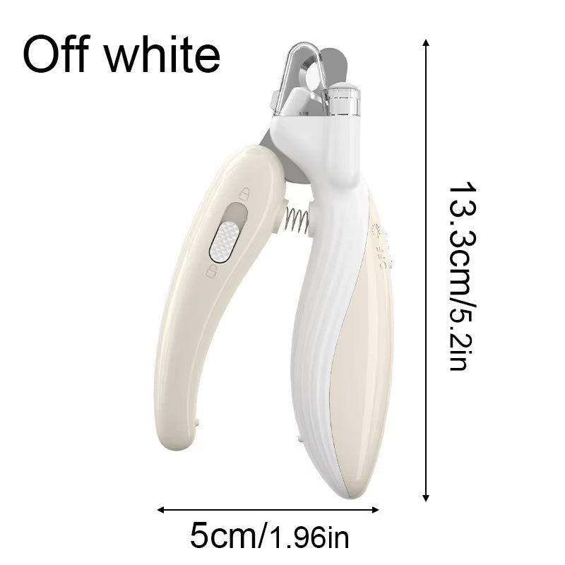 LED Pet Nail Clippers for Dogs & Cats – Safe & Precise Trim