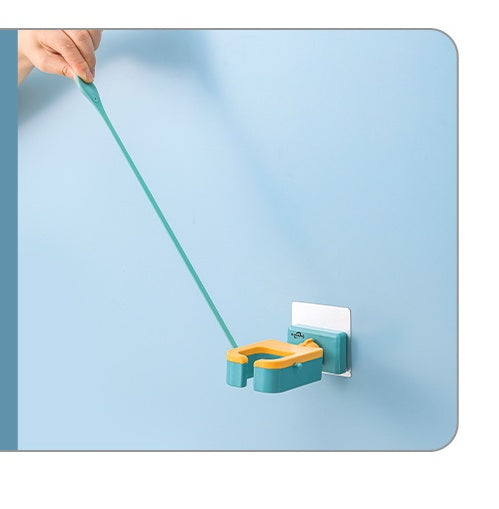 Hair Dryer Wall-Mounted Rack – Punch-Free, Rotatable, Multifunctional Blower Storage for Bathroom & Toilet