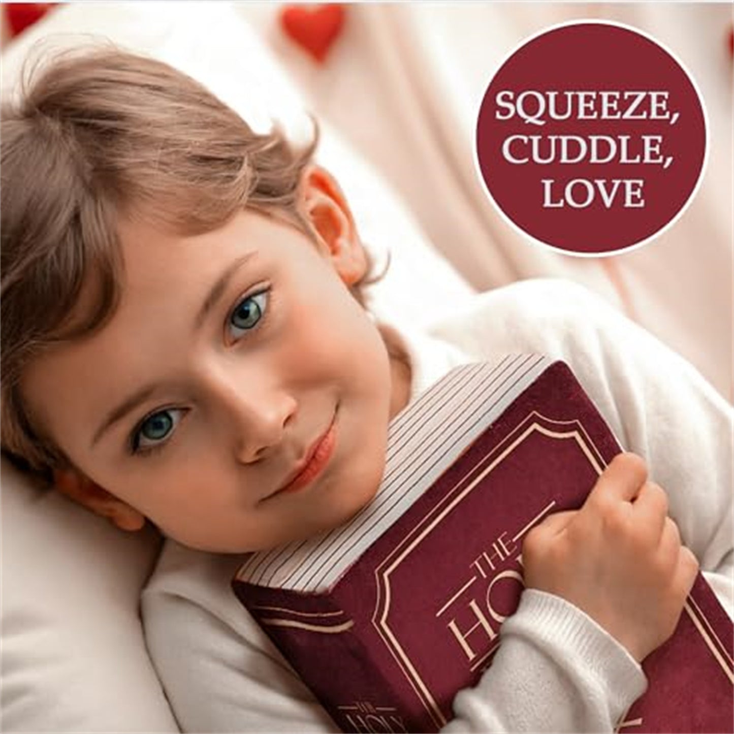 Stuffed Memory Sponge Bible Pillow Plush Toy – Best Christian Gift for Kids