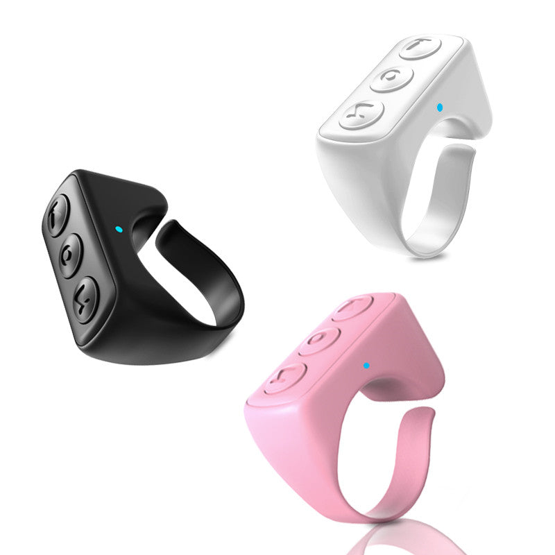 Mobile Phone Bluetooth Remote Control Ring – Hands-Free Selfie, Music, Video, and Call Control