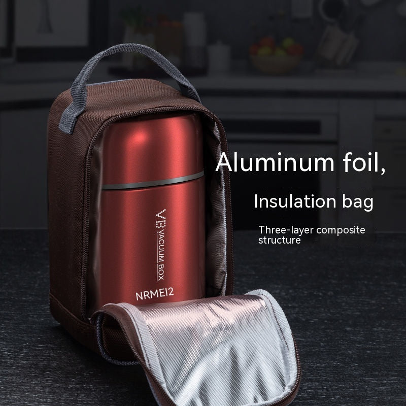 Stainless Steel Insulated Lunch Box – Extra Long Heat Retention (24-36 Hours)