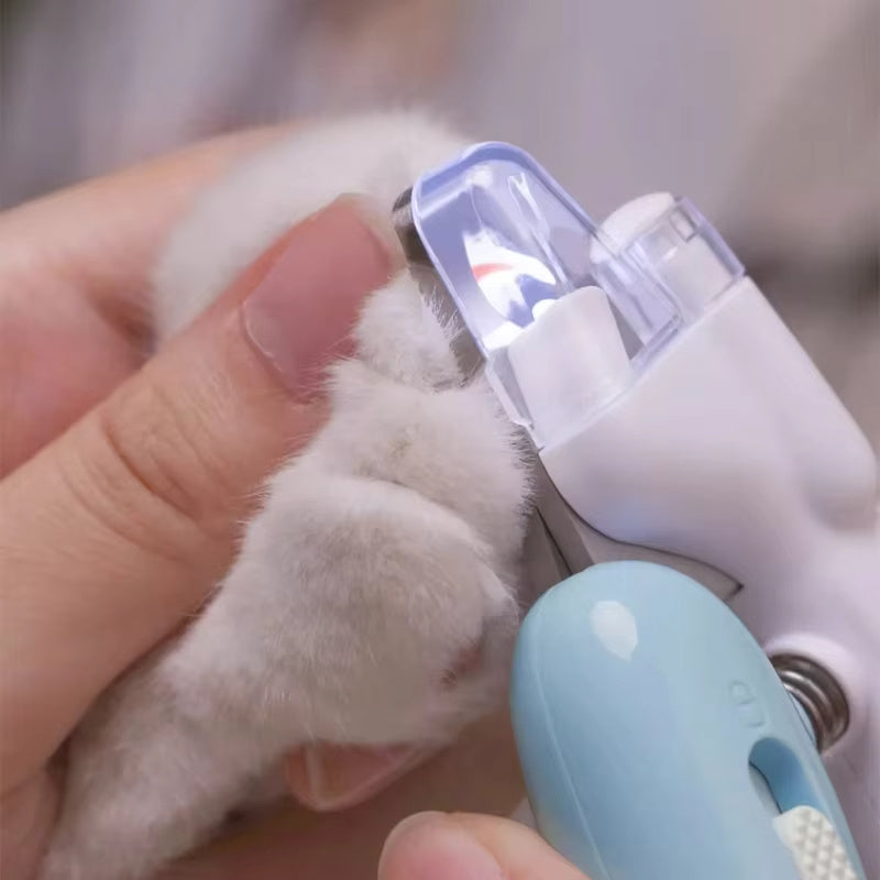 LED Pet Nail Clippers for Dogs & Cats – Safe & Precise Trim