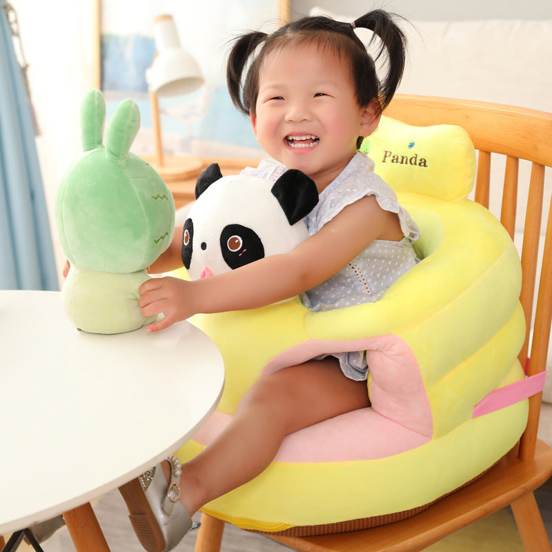 Adorable Baby Sofa Chair | Anti-Rollover Plush Seat for Learning & Play