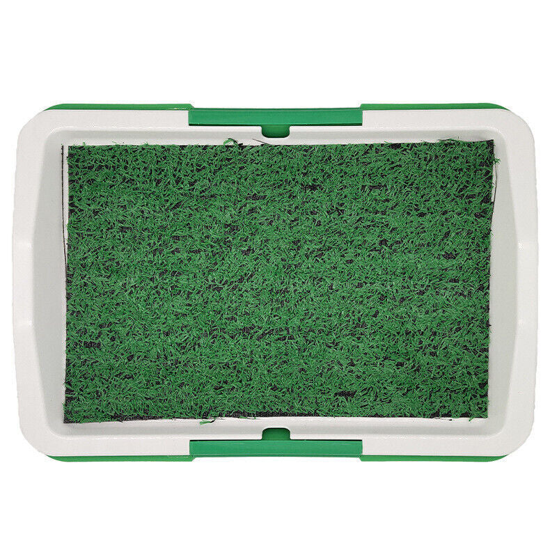 Pet Dog Toilet Mat – Indoor Grass Potty Pad & Training Tray for Puppies and Small Dogs