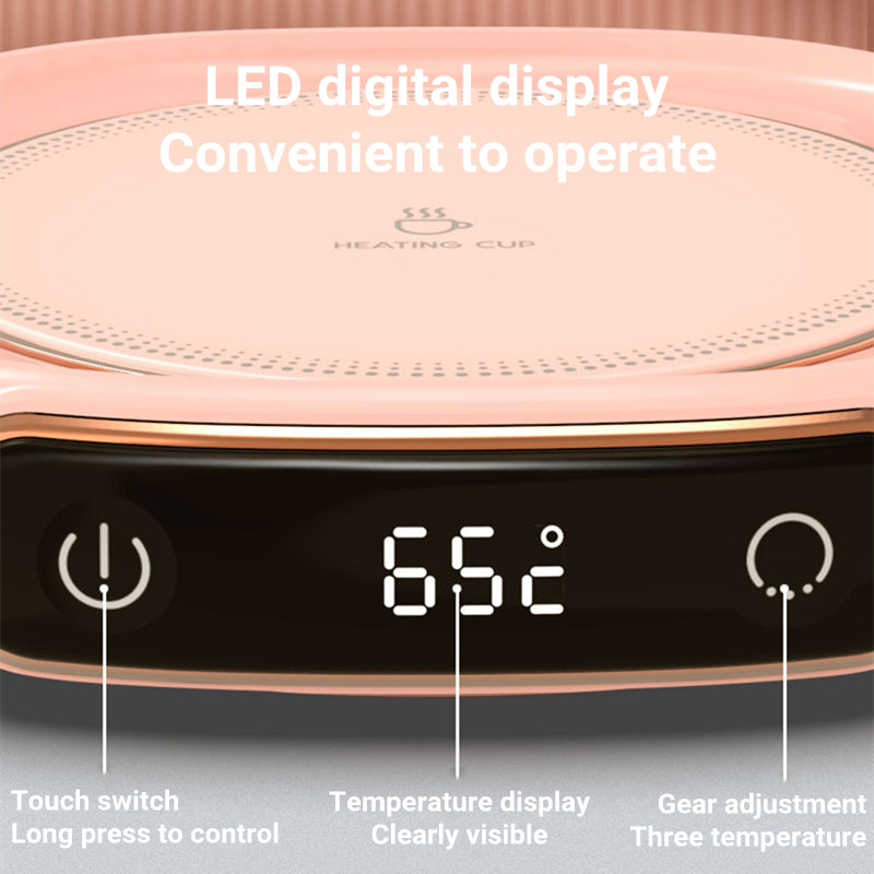 Smart Coffee Mug Warmer | Desktop Heating Pad with USB Power Supply