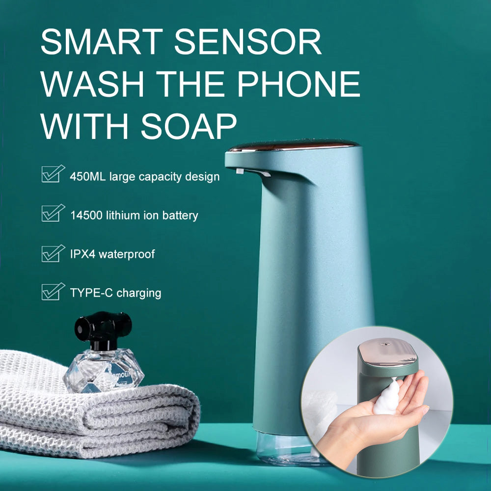 Smart Automatic Foam Soap Dispenser – Infrared Sensor, Long Battery Life, Eco-Friendly
