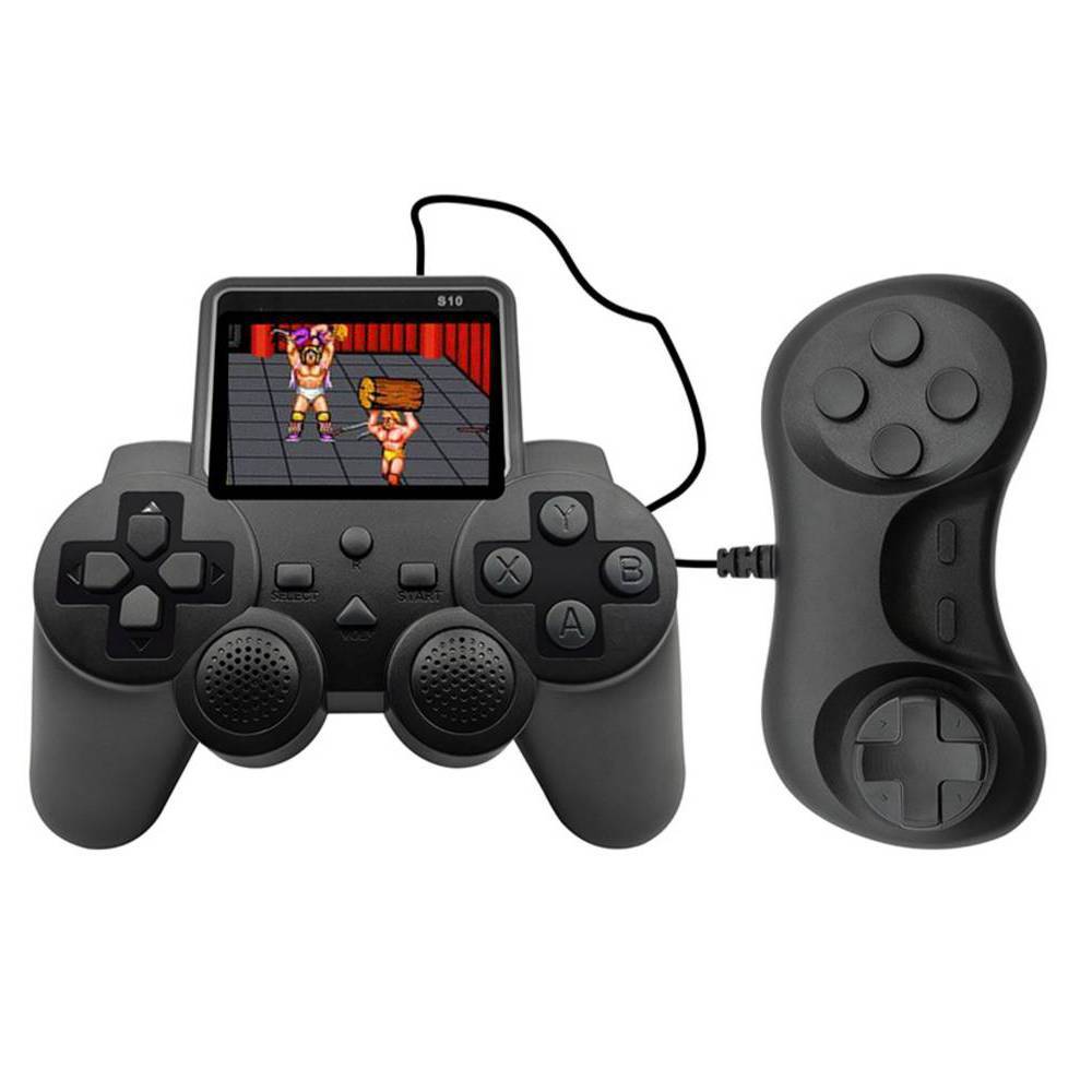 Classic Retro Handheld Video Game Console with 520 Built-in Games, TV Output, Dual Player Mode