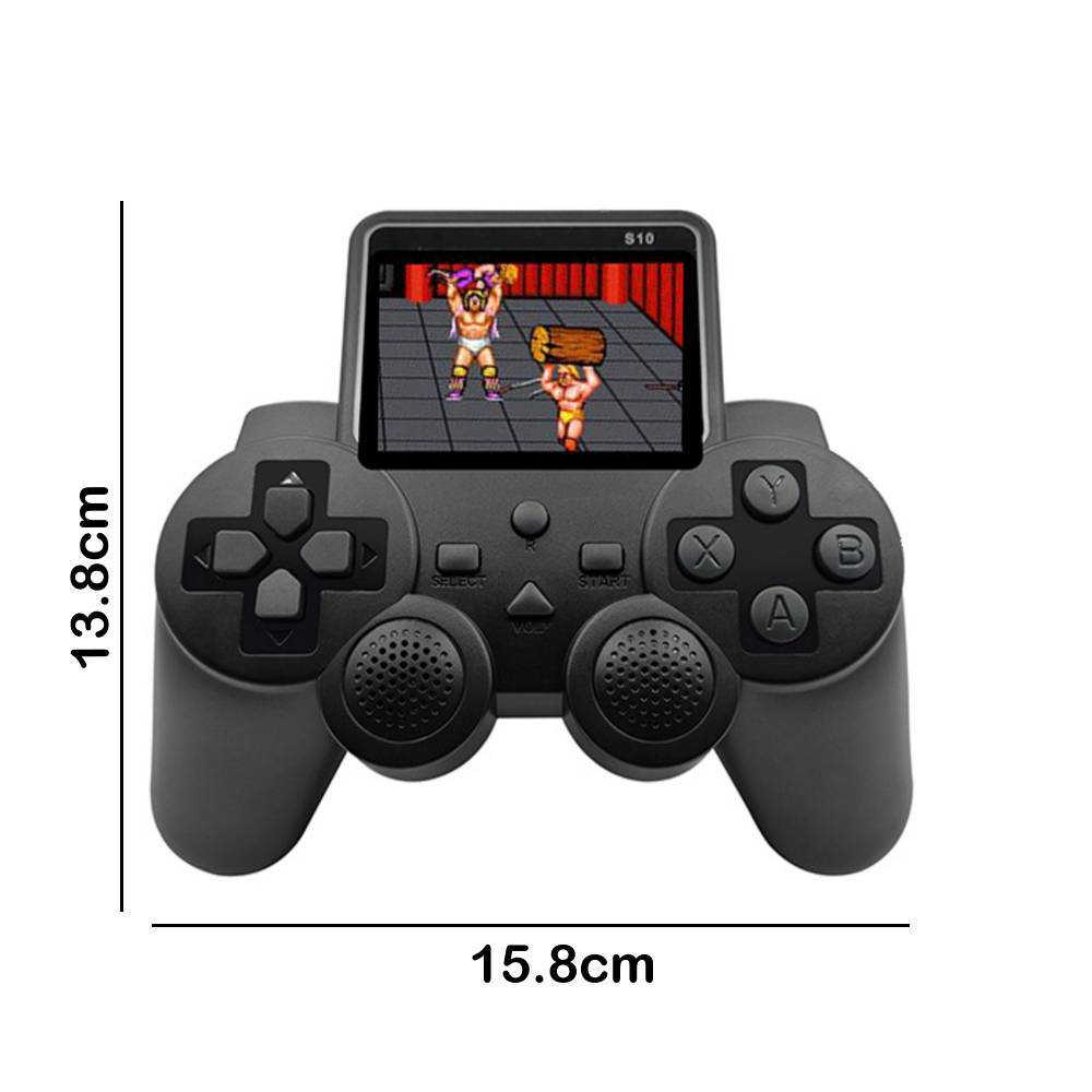 Classic Retro Handheld Video Game Console with 520 Built-in Games, TV Output, Dual Player Mode