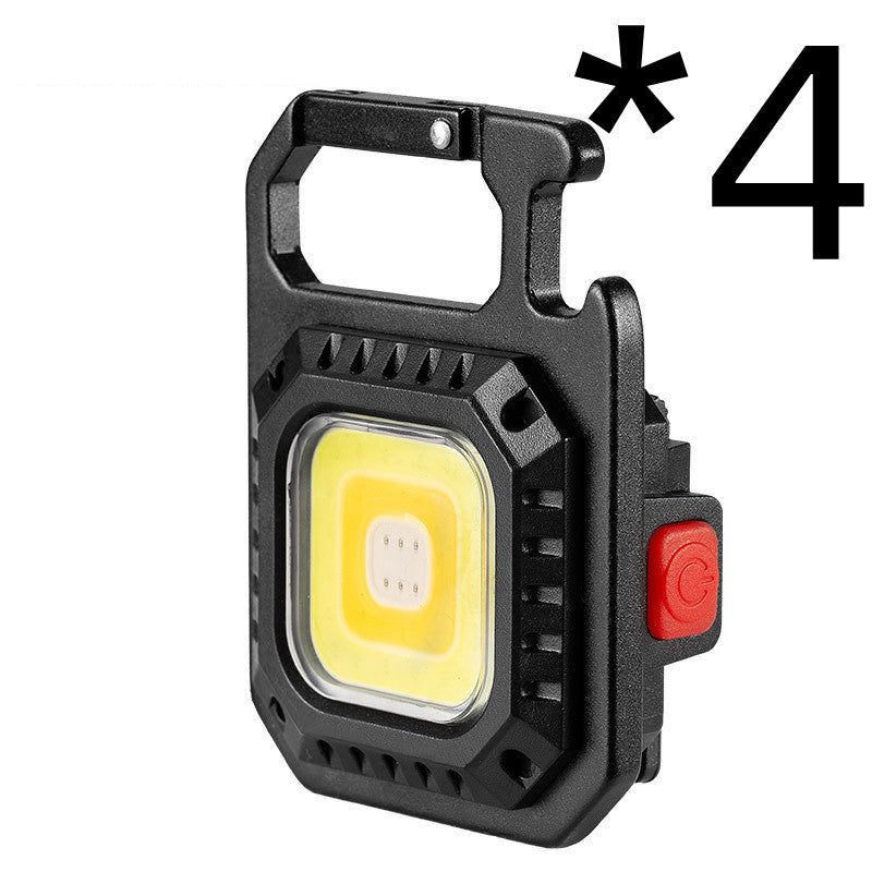 Mini Multifunctional Keychain Light – Outdoor Portable 30W LED with Bottle Opener and Emergency To