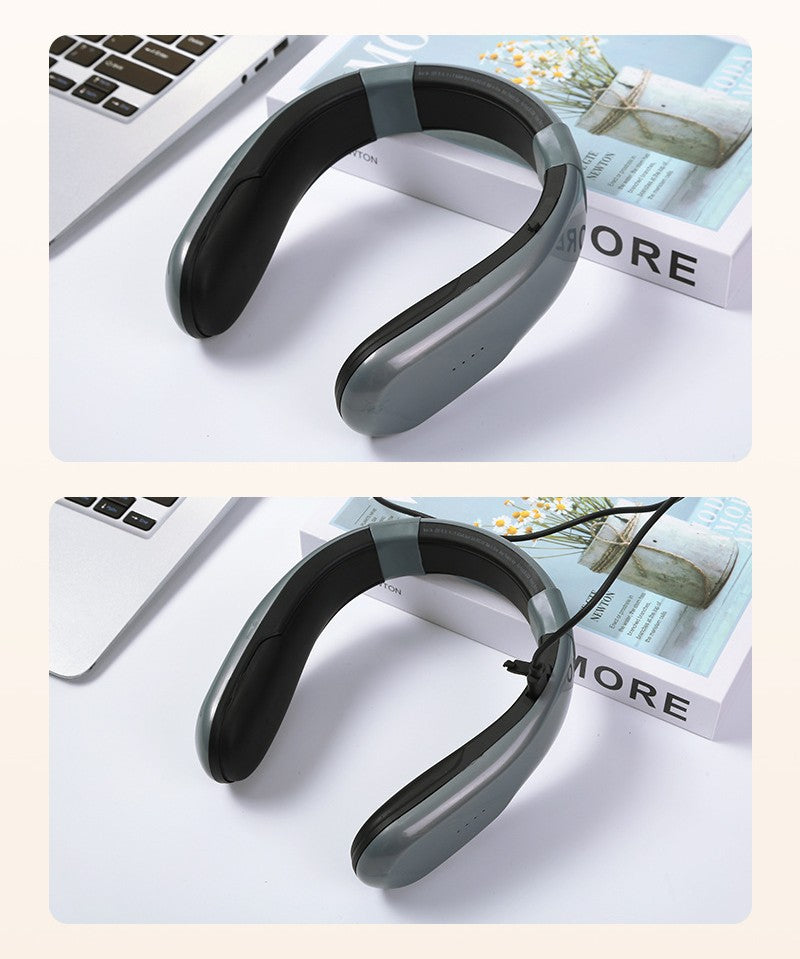 Portable USB Heating Neck Massager – Multifunctional Rechargeable with Adjustable Heat Levels for Pain Relief & Relaxation