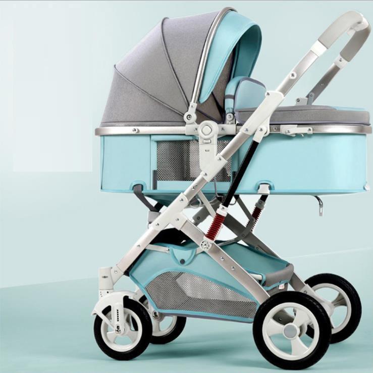 Two-Way Folding Newborn Baby Stroller – Portable, Lightweight & Adjustable for Ultimate Convenience