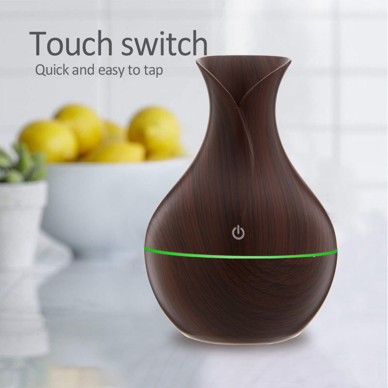 Vase Humidifier – 130ML Ultrasonic Aroma Diffuser with 40ML/H Atomization