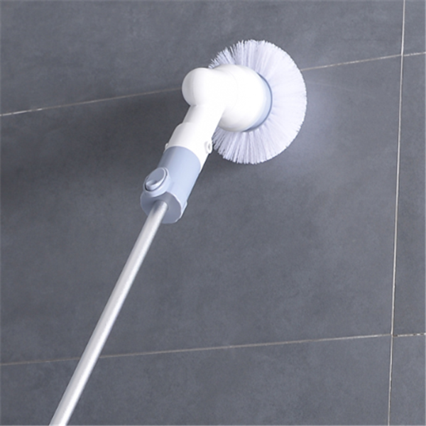 Wireless Electric Toilet Brush | Adjustable Handle & 120° Rotating for Easy Cleaning