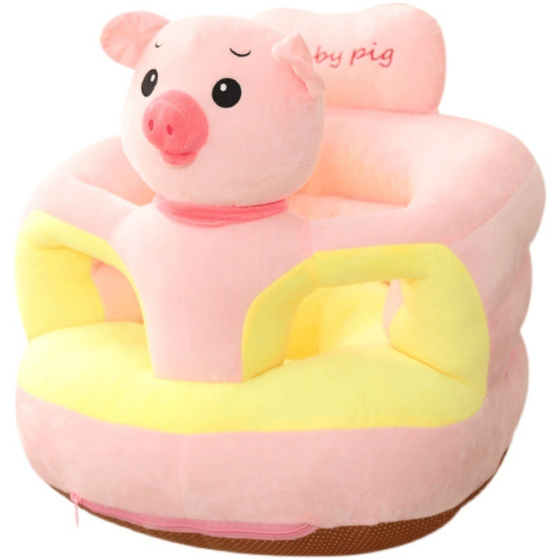 Adorable Baby Sofa Chair | Anti-Rollover Plush Seat for Learning & Play