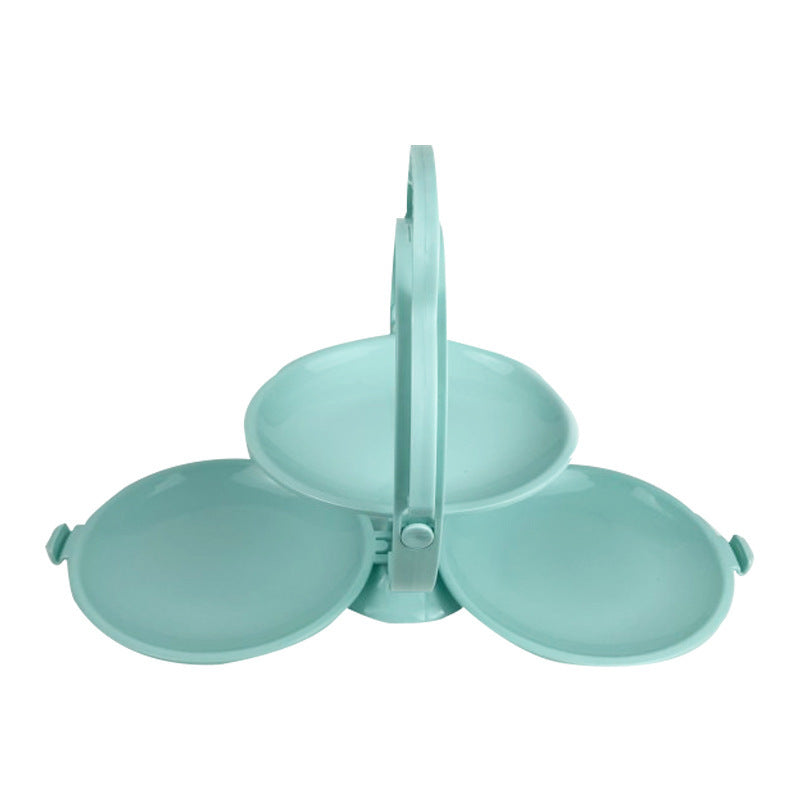 Creative Foldable Smile Candy Tray – Modern Minimalist Fruit Plate