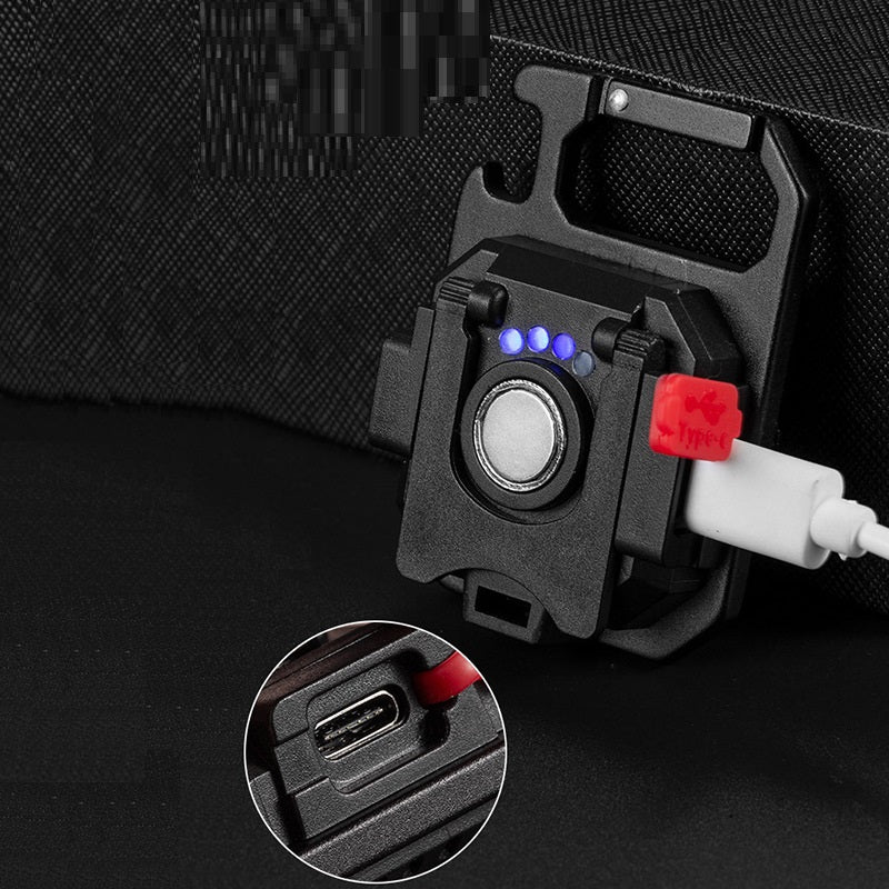 Mini Multifunctional Keychain Light – Outdoor Portable 30W LED with Bottle Opener and Emergency To