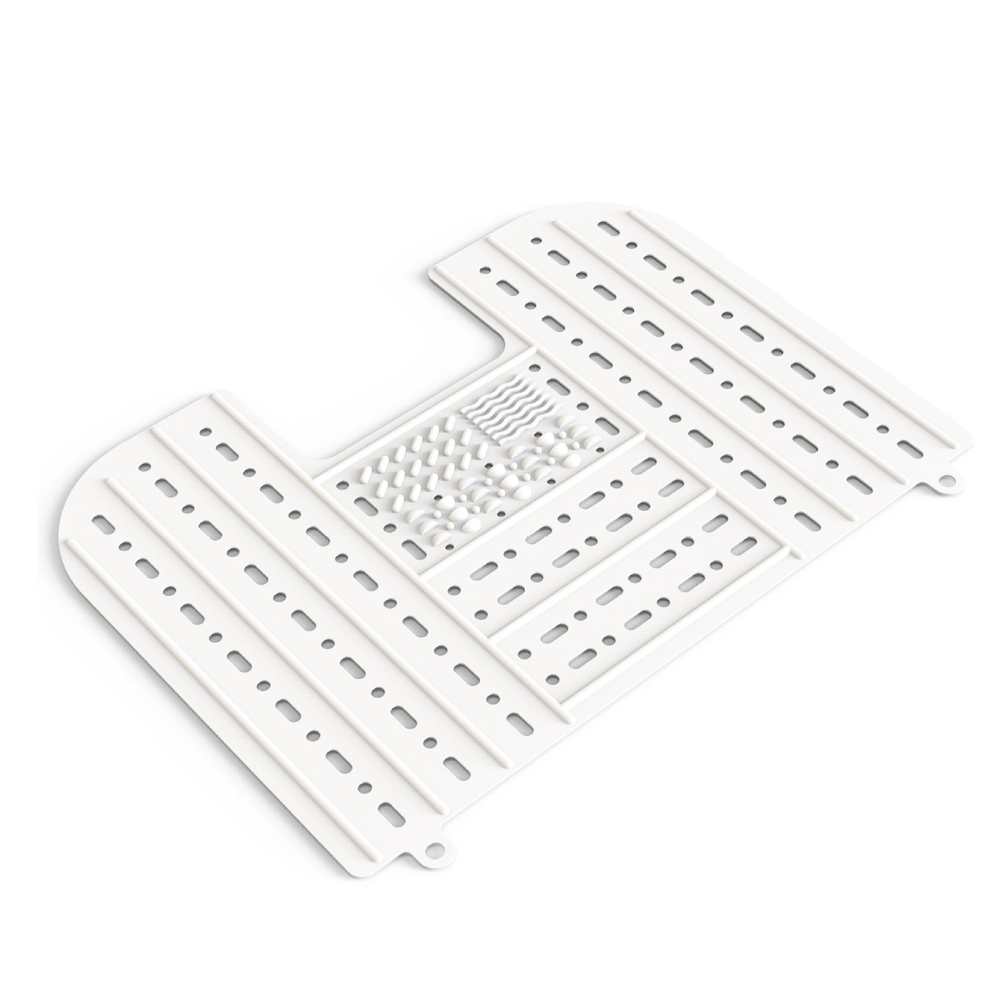 Multifunctional Foldable Silica Gel Sink Pad for Kitchen & Bathroom – Non-Slip & Easy to Clean